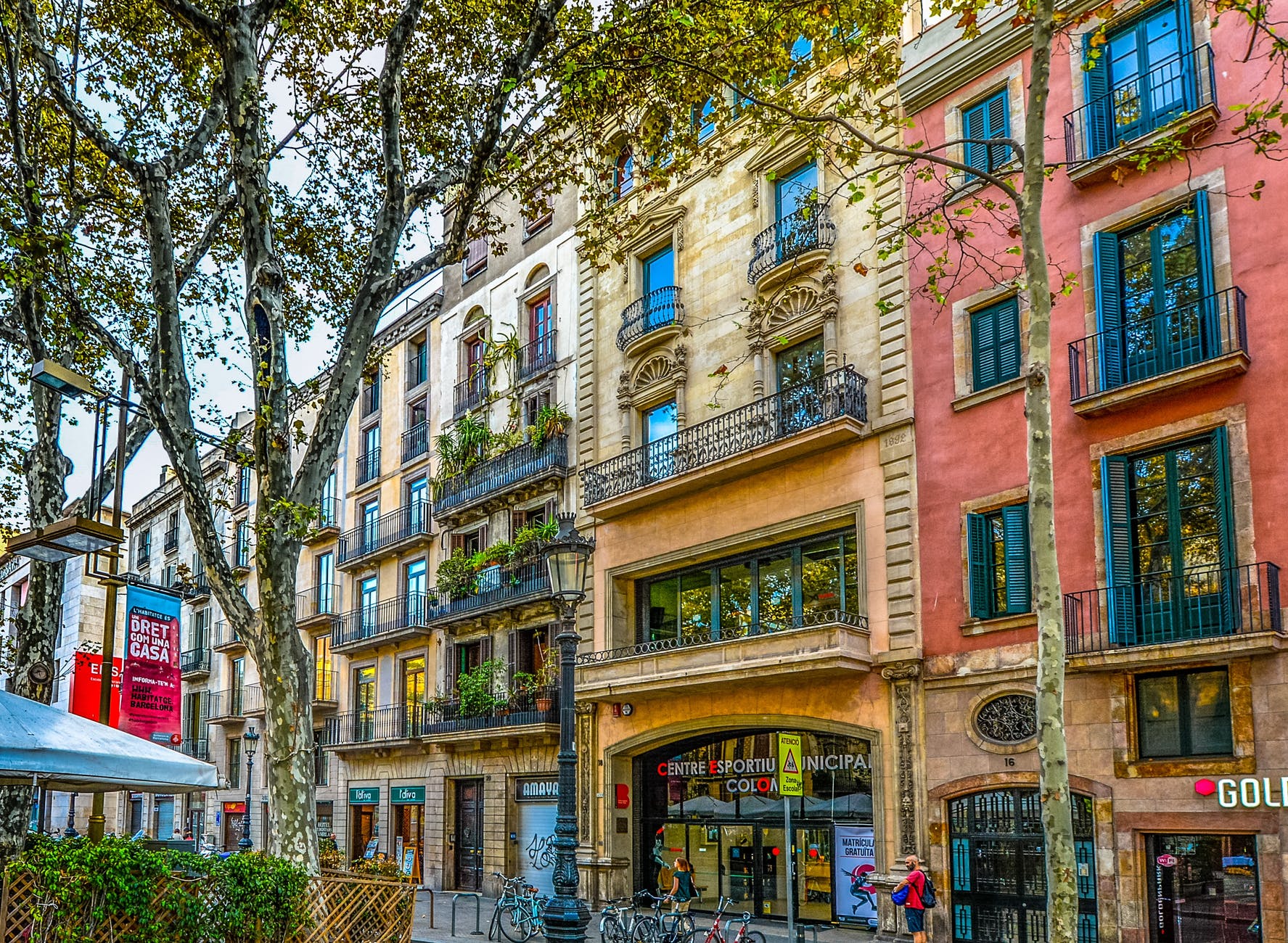 apartment architecture balcony barcelona